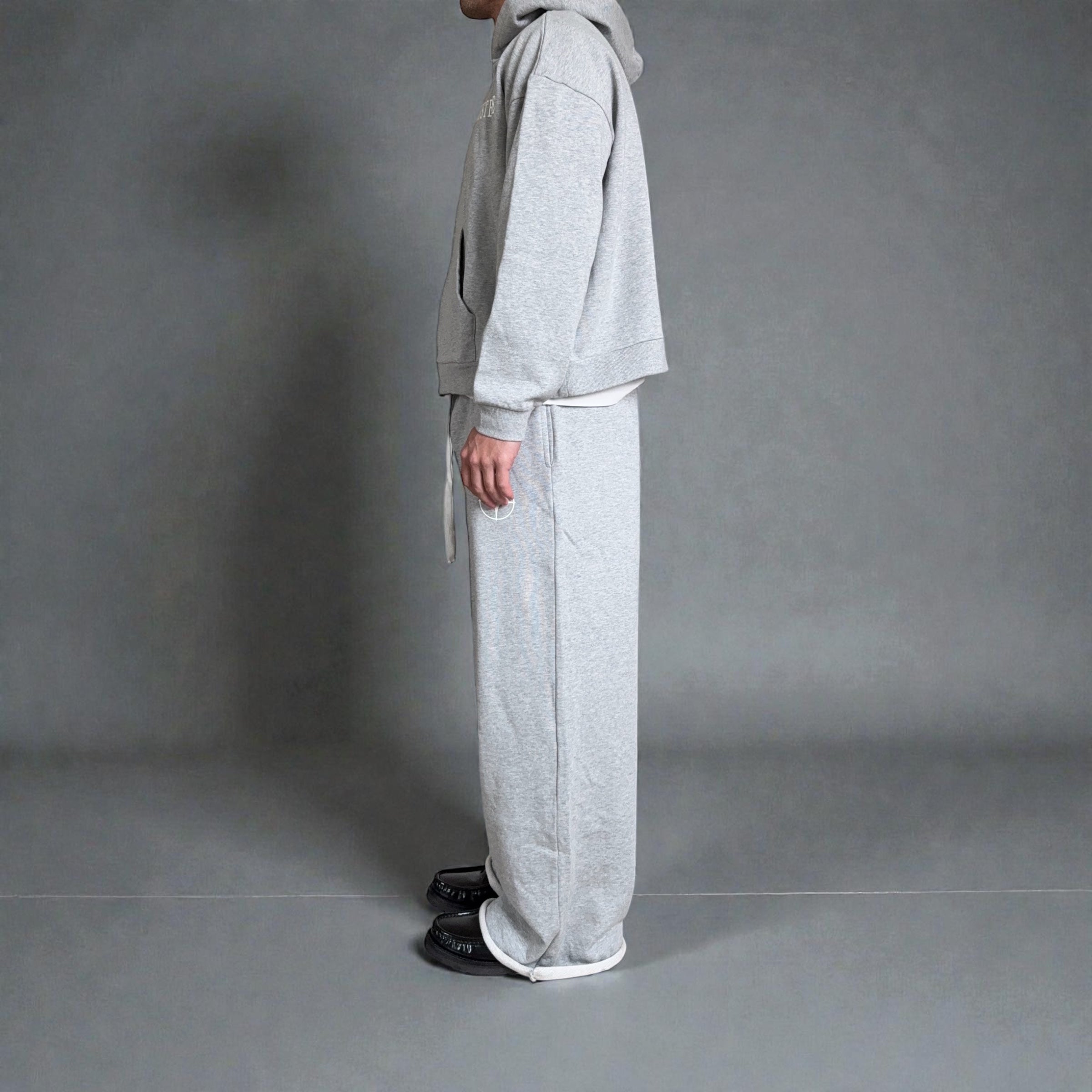 GREY ZIP-UP JACKET